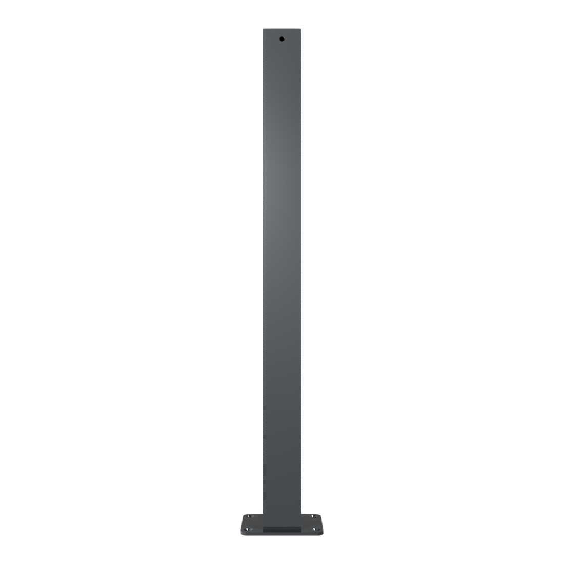 Schake Stilpfosten Typ 4071PB, ortsfest, 70x70mm, zum Aufdübeln + Flachkopf