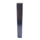 Schake Stilpoller aus Vierkantrohr 100x100mm + Flachkopf, ca 900mm Überflur, beschichtet, ortsfest für Dübelbefestigung + Bodenplatte 200x200mm-1
