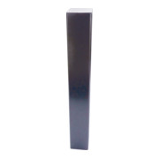 Schake Stilpoller aus Vierkantrohr 100x100mm + Flachkopf, ca 900mm Überflur, beschichtet, ortsfest für Dübelbefestigung + Bodenplatte 200x200mm