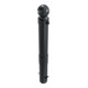 Schake Stilpoller Typ 40140B/2, ortsfest, zum Einbetonieren, Ø 140mm + Alukugel, beschichtet, eisenglimmer + 2 Ösen