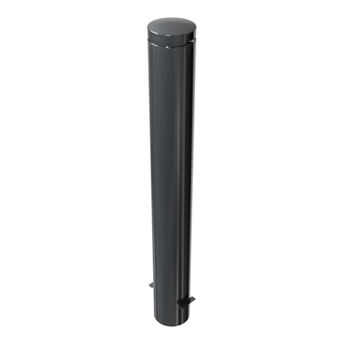 Schake Stilpoller Typ 40155B, ortsfest, zum Einbetonieren, Ø 152mm, Gesamtlänge:1250mm