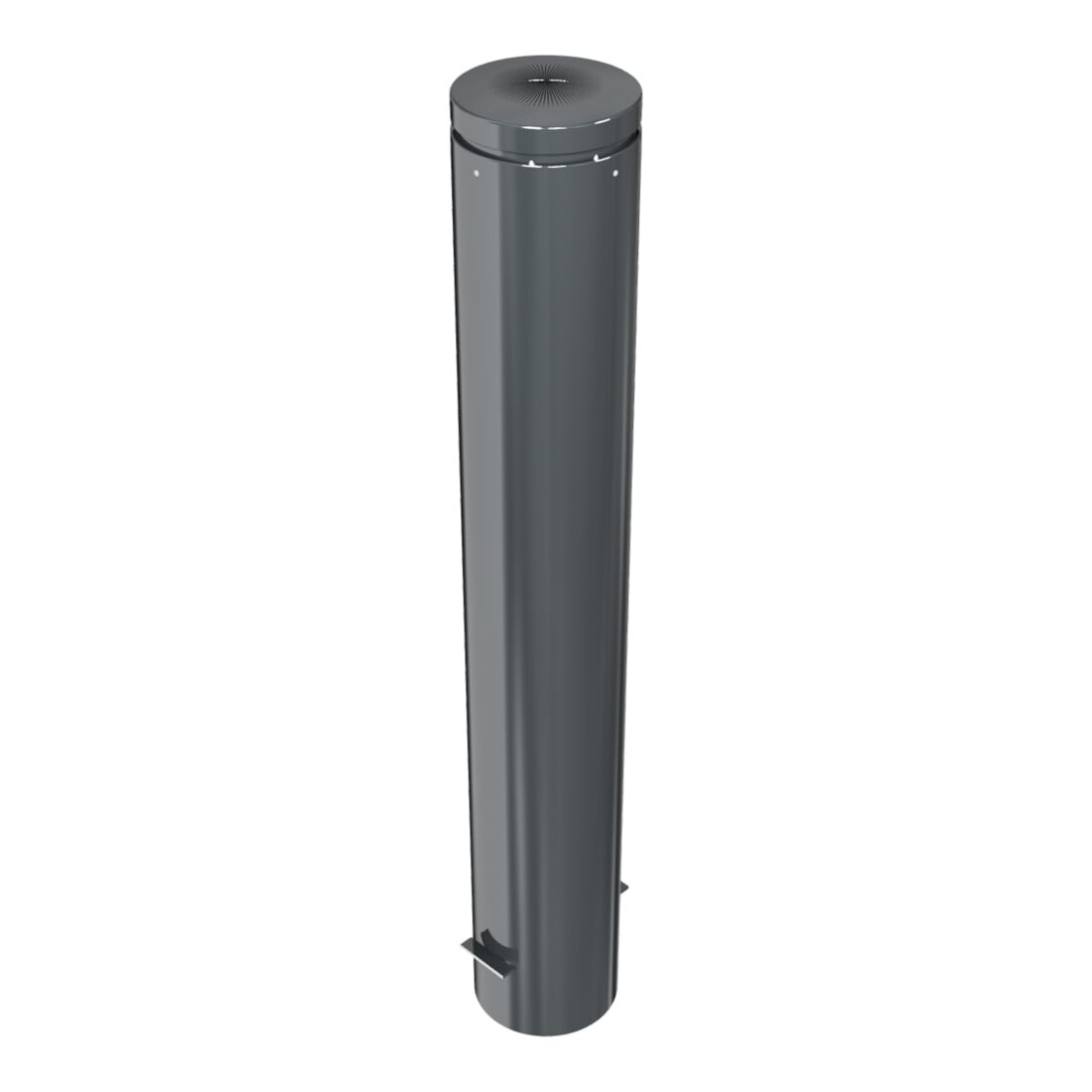 Schake Stilpoller Typ 40195B, ortsfest, zum Einbetonieren, Ø 193mm, Gesamtlänge:1250mm