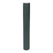 Schake Stilpoller Typ 40195FB, herausnehmbar, + Dreikantverschluss, Ø 193mm + Flachkopf aus Aluminium, Überflur ca. 950mm +