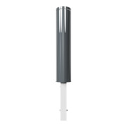 Schake Stilpoller Typ 40195FB, herausnehmbar, + Dreikantverschluss, Ø 193mm + Flachkopf aus Aluminium, Überflur ca. 950mm +-5