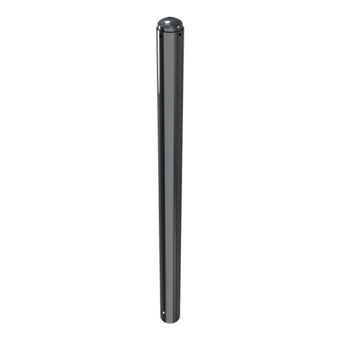 Schake Stilpoller Typ 480B, ortsfest, zum Einbetonieren, Ø 82mm + Halbkugel, beschichtet,