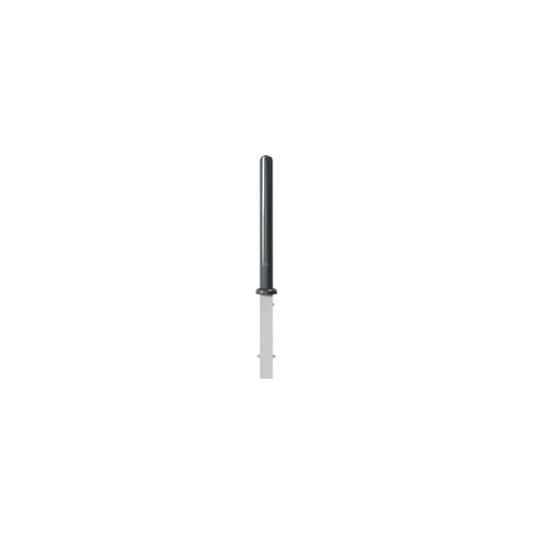 Schake Stilpoller Typ 480FB, herausnehmbar + Dreikantverschluß, Ø 82mm + Halbkugel, beschichtet,