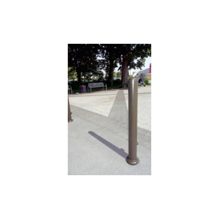 Schake Stilpoller Typ 480FB, herausnehmbar + Dreikantverschluß, Ø 82mm + Halbkugel, beschichtet,
