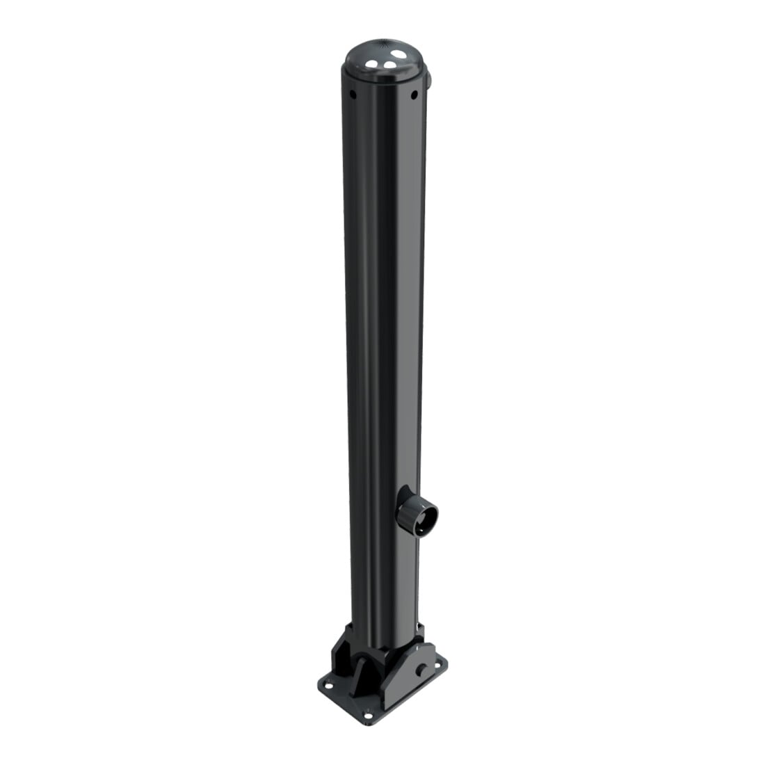 Schake Stilpoller Typ 480FUB, umlegbar + Dreikantverschluß, Ø 82mm + Halbkugel,
