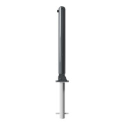Schake Stilpoller Typ 480FUHB, umlegbar + Dreikantverschluß, zum Einbetonieren, Ø 82mm + Halbkugel,-2