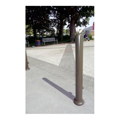 Schake Stilpoller Typ 480PB, ortsfest, Ø 82mm + Halbkugel, beschichtet,