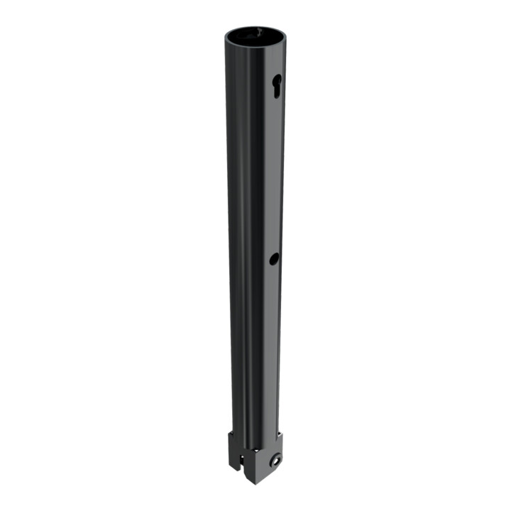 Schake Stilpoller Typ 480UZB, umlegbar + Profilzylinder, Ø 82mm + Halbkugel,