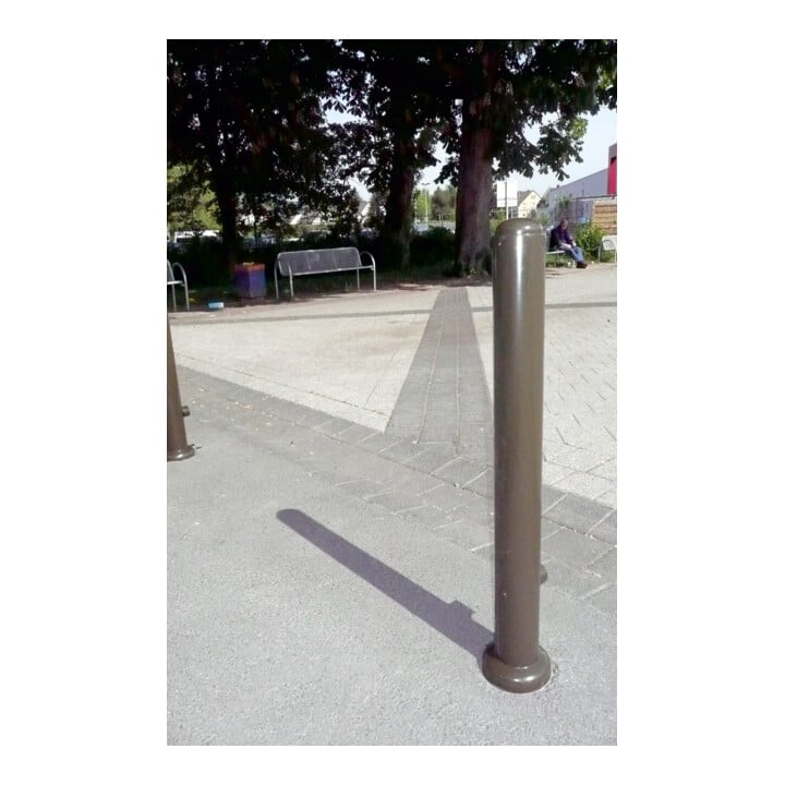 Schake Stilpoller Typ 480UZB, umlegbar + Profilzylinder, Ø 82mm + Halbkugel,