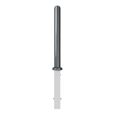 Schake Stilpoller Typ 480ZB, herausnehmbar + Profilzylinder, Ø 82mm + Halbkugel, beschichtet,