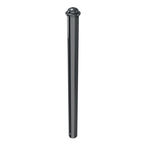 Schake Stilpoller Typ 481B, ortsfest, zum Einbetonieren, Ø 82mm + Halbkugel, beschichtet,
