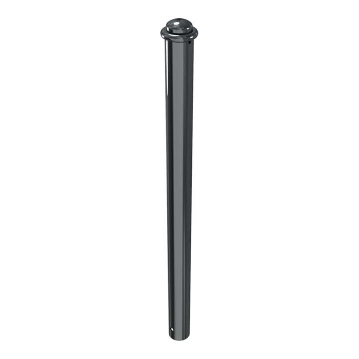Schake Stilpoller Typ 481B, ortsfest, zum Einbetonieren, Ø 82mm + Halbkugel, beschichtet,