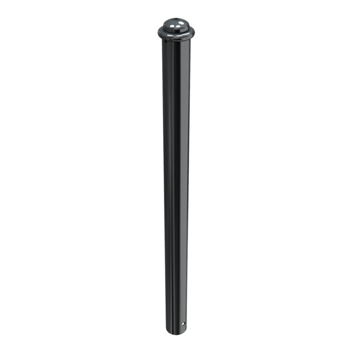 Schake Stilpoller Typ 481B, ortsfest, zum Einbetonieren, Ø 82mm + Halbkugel, beschichtet,