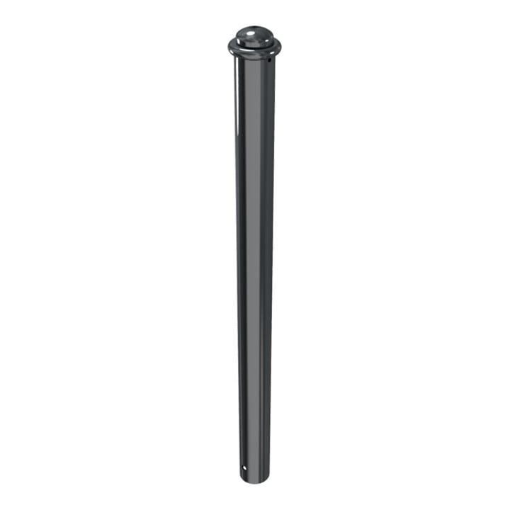 Schake Stilpoller Typ 481B, ortsfest, zum Einbetonieren, Ø 82mm + Halbkugel, beschichtet,