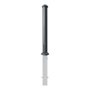 Schake Stilpoller Typ 481FB, herausnehmbar + Dreikantverschluß, Ø 82mm + Halbkugel, beschichtet,-5