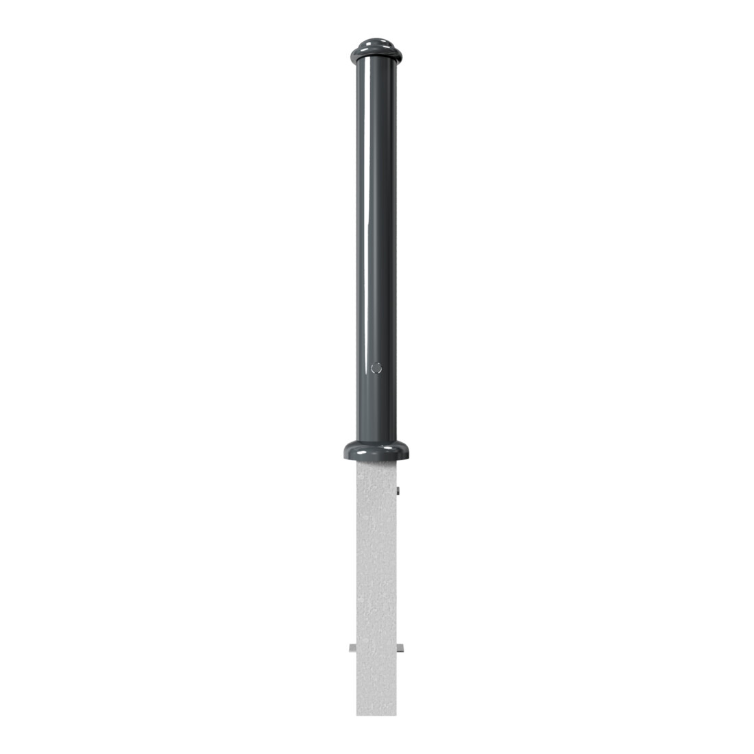 Schake Stilpoller Typ 481FB, herausnehmbar + Dreikantverschluß, Ø 82mm + Halbkugel, beschichtet,