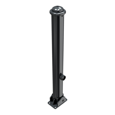 Schake Stilpoller Typ 481FUB, umlegbar + Dreikantverschluß, Ø 82mm + Halbkugel,