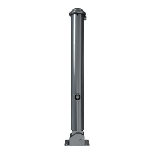 Schake Stilpoller Typ 481FUB, umlegbar + Dreikantverschluß, Ø 82mm + Halbkugel,