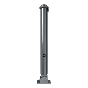 Schake Stilpoller Typ 481FUB, umlegbar + Dreikantverschluß, Ø 82mm + Halbkugel,-5