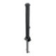 Schake Stilpoller Typ 481FUHB, umlegbar + Dreikantverschluß, zum Einbetonieren, Ø 82mm + Halbkugel,
