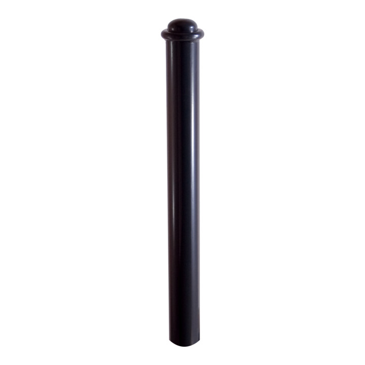 Set Schake Stilpoller Typ 482FB, herausnehmbar + Dreikantverschluß, Ø 82mm + Zierkopf inkl Ziernut, beschichtet