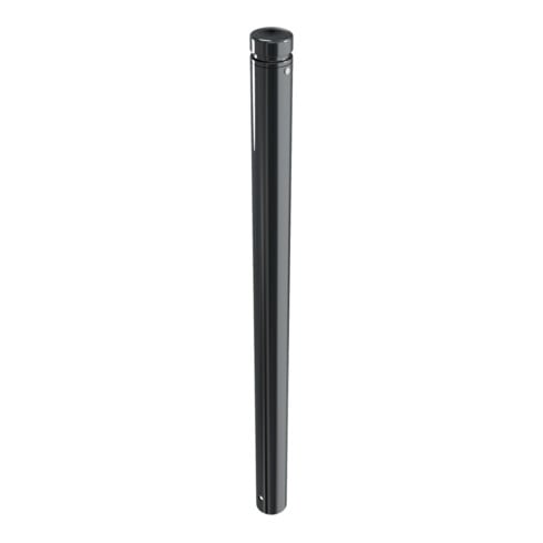 Schake Stilpoller Typ 482B, ortsfest, zum Einbetonieren, Ø 82mm + Zierkopf inkl Ziernut, beschichtet