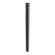 Schake Stilpoller Typ 482B, ortsfest, zum Einbetonieren, Ø 82mm + Zierkopf inkl Ziernut, beschichtet-2