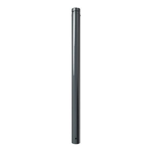 Schake Stilpoller Typ 482B, ortsfest, zum Einbetonieren, Ø 82mm + Zierkopf inkl Ziernut, beschichtet