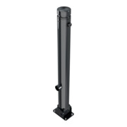 Schake Stilpoller Typ 482FUB, umlegbar + Dreikantverschluß, Ø 82mm + Zierkopf, beschichtet-4