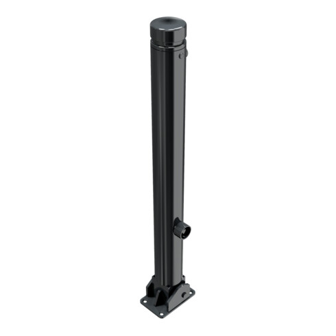 Schake Stilpoller Typ 482FUB, umlegbar + Dreikantverschluß, Ø 82mm + Zierkopf, beschichtet