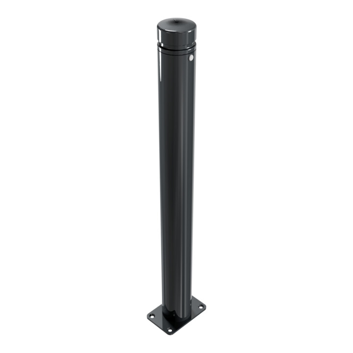 Schake Stilpoller Typ 482PB, ortsfest, zum Audfübeln, Ø 82mm + Zierkopf inkl Ziernut, beschichtet