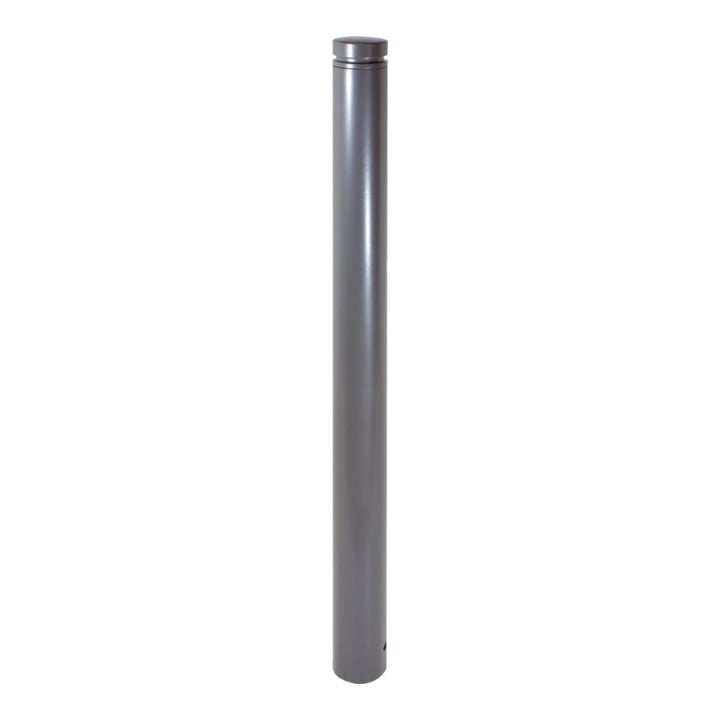 Set Schake Stilpoller Typ 484FB, herausnehmbar + Dreikantverschluß, Ø 82mm + Kugelkopf, beschichtet, mattschwarz