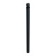Schake Stilpoller Typ 484B, ortsfest, zum Einbetonieren, Ø 82mm + Kugelkopf, beschichtet, mattschwarz