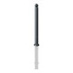 Schake Stilpoller Typ 484FB, herausnehmbar + Dreikantverschluß, Ø 82mm + Kugelkopf, beschichtet, mattschwarz-2
