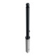 Schake Stilpoller Typ 484FB, herausnehmbar + Dreikantverschluß, Ø 82mm + Kugelkopf, beschichtet, mattschwarz