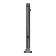 Schake Stilpoller Typ 484FUB, umlegbar + Dreikantverschluß, Ø 82mm + Kugelkopf, beschichtet, mattschwarz-5