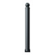 Schake Stilpoller Typ 484PB, ortsfest, Ø 82mm + Kugelkopf, beschichtet, mattschwarz-4