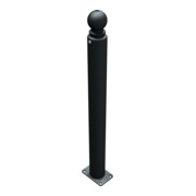 Schake Stilpoller Typ 485PB, ortsfest, Ø 82mm + Kugelkopf, beschichtet, mattschwarz-4