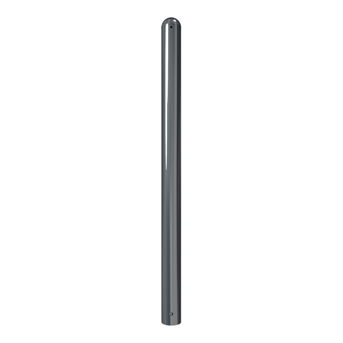 Schake Stilpoller Typ 487B, ortsfest, zum Einbetonieren, Ø 89mm + Halbkugel, beschichtet,