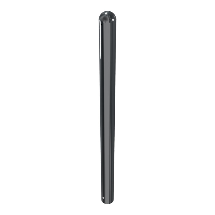 Schake Stilpoller Typ 487B, ortsfest, zum Einbetonieren, Ø 89mm + Halbkugel, beschichtet,