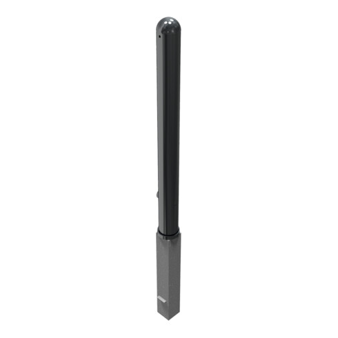 Schake Stilpoller Typ 487FB, herausnehmbar + Dreikantverschluß, Ø 89mm + Halbkugel, beschichtet,
