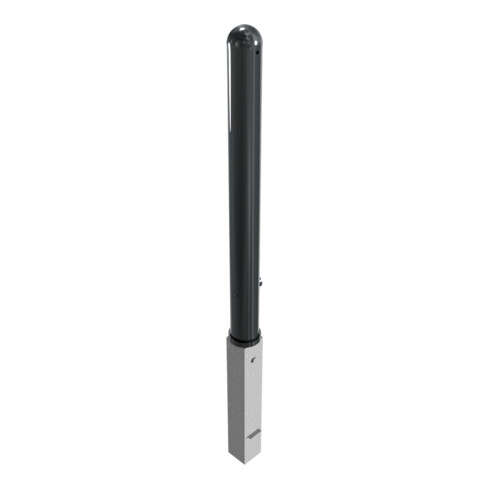 Schake Stilpoller Typ 487FB, herausnehmbar + Dreikantverschluß, Ø 89mm + Halbkugel, beschichtet,