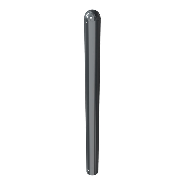 Schake Stilpoller Typ 494B, ortsfest, zum Einbetonieren, Ø 102mm + + Halbkugel, beschichtet,