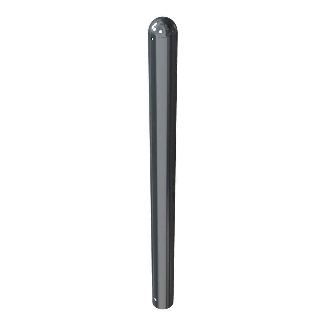 Schake Stilpoller Typ 494B, ortsfest, zum Einbetonieren, Ø 102mm + + Halbkugel, beschichtet,