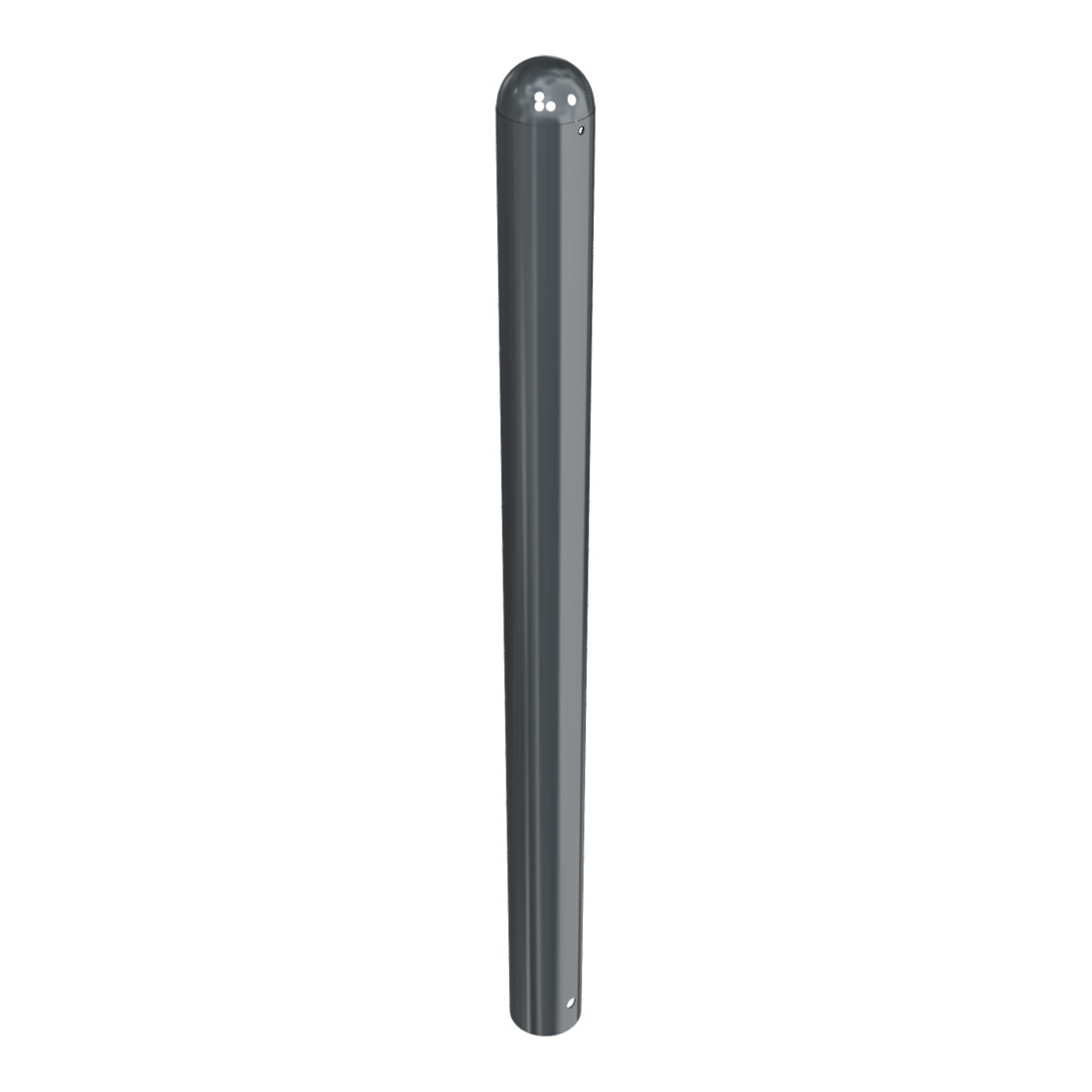 Schake Stilpoller Typ 494B, ortsfest, zum Einbetonieren, Ø 102mm + + Halbkugel, beschichtet,