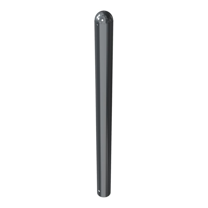 Schake Stilpoller Typ 494B, ortsfest, zum Einbetonieren, Ø 102mm + + Halbkugel, beschichtet,