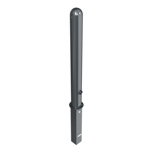 Schake Stilpoller Typ 494FB, herausnehmbar + Dreikantverschluß, Ø 102mm + Halbkugel, beschichtet,